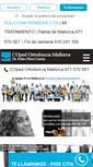Mobile Screenshot of ortodonciapalmademallorca.com